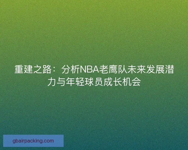 重建之路：分析NBA老鹰队未来发展潜力与年轻球员成长机会